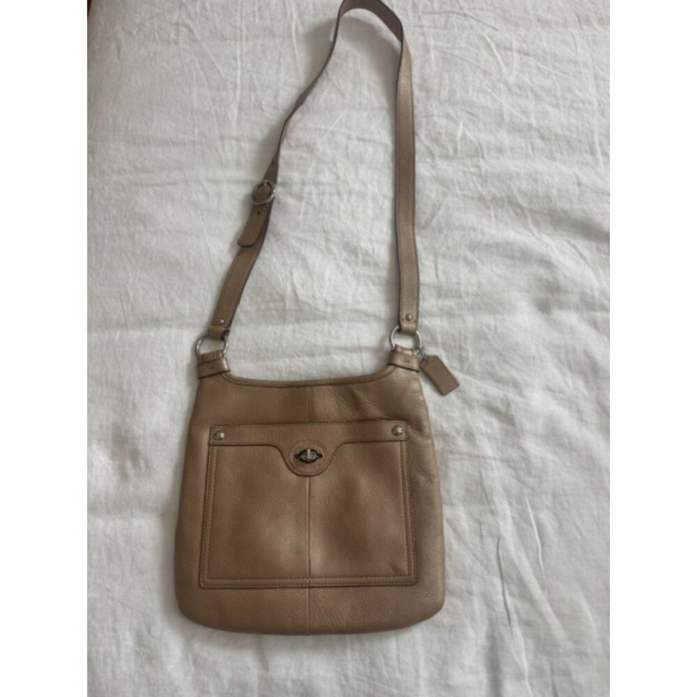 Coach Penelope Leather Crossbody, Rose Gold